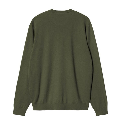 Carhartt Madison Sweater - Tarragon / Black - Streetart.fr